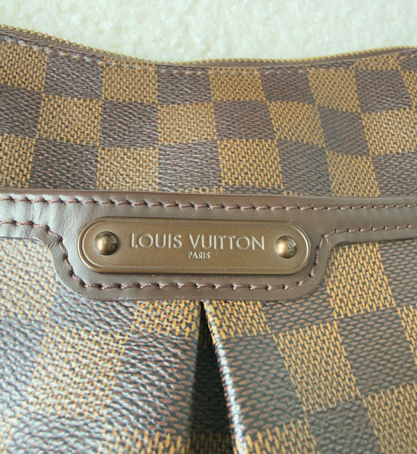 BLOOMSBURY PM DAMIER EBENE CROSSBODY BAG