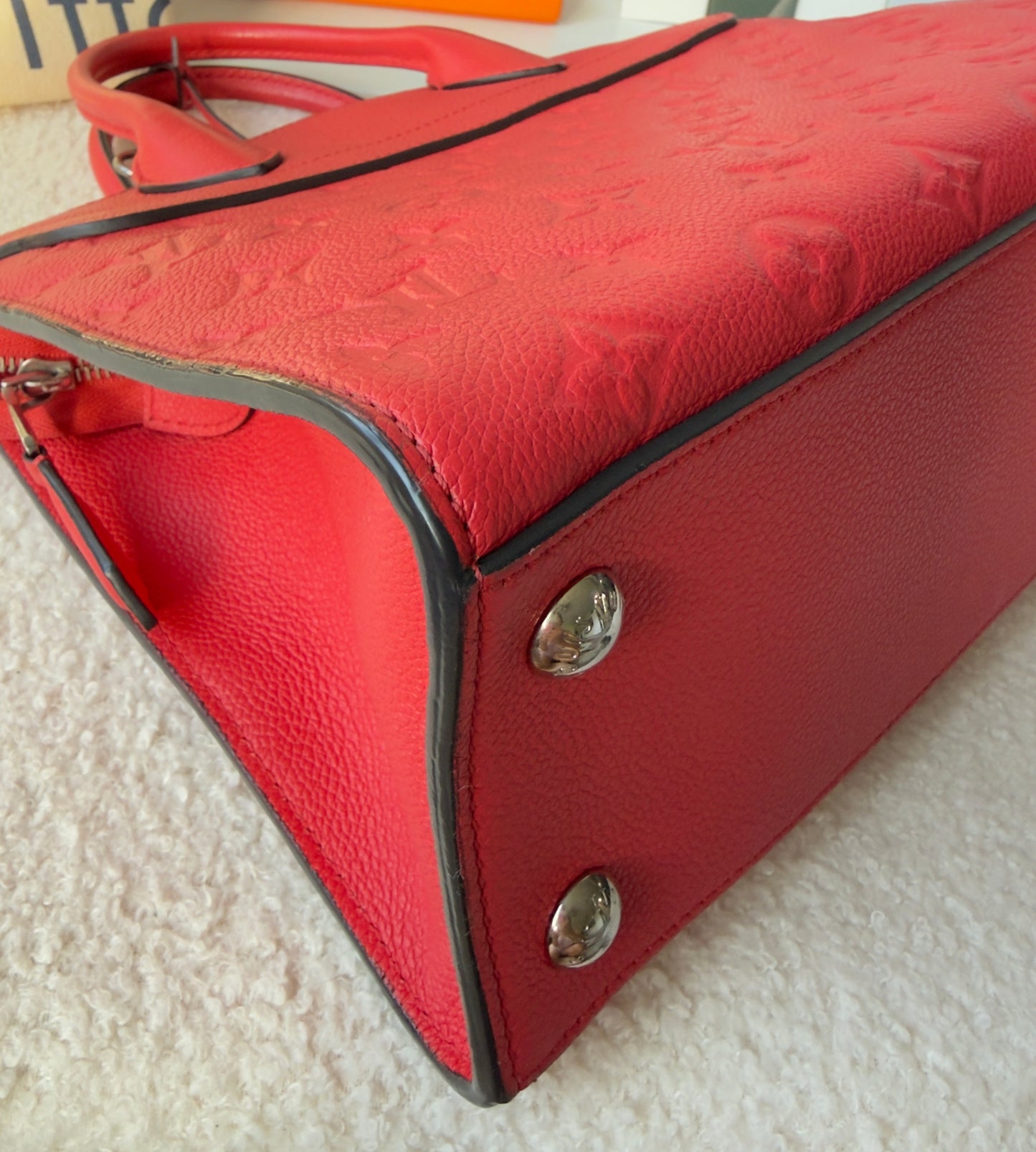 PONT NEUF MM RED WATERMELON MNG EMPREINTE BAG