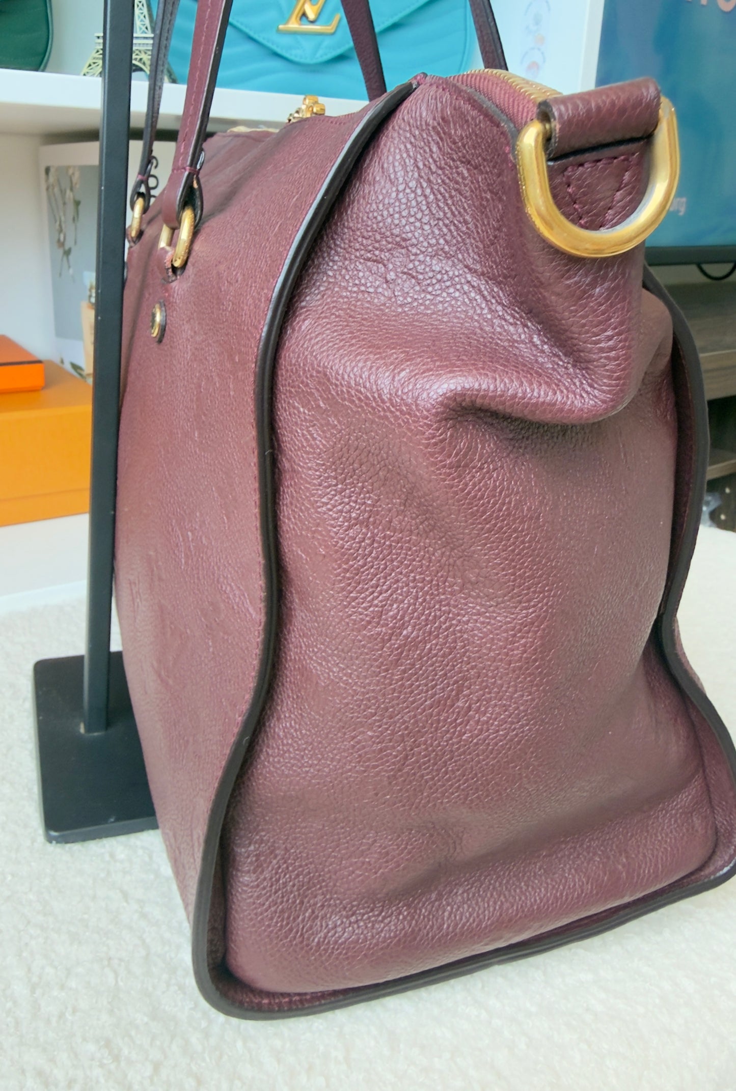 Lumineuse PM Aube Monogram Empreinte Leather Bag