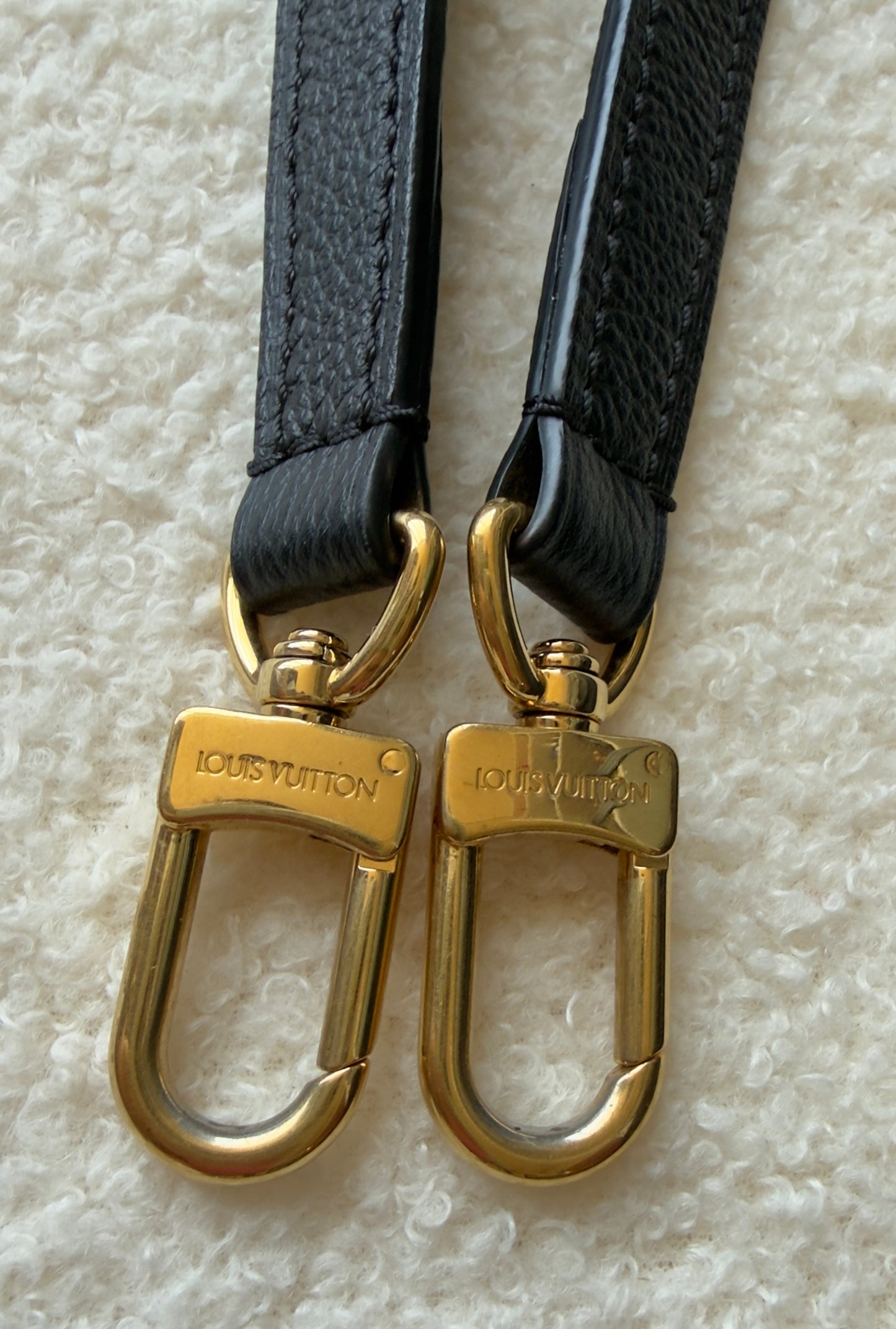 PONTHIEU PM NOIR/BLACK EMPREINTE BAG
