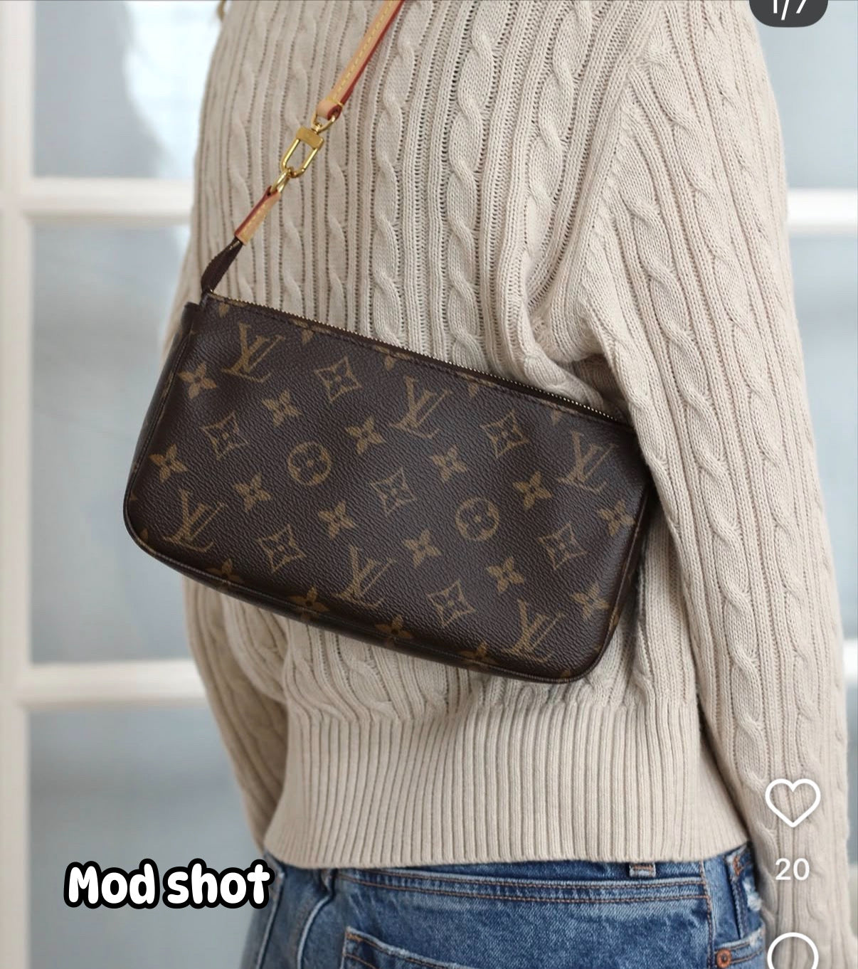 BRAND NEW POCHETTE ACCESSORIE MNG CANVAS NM