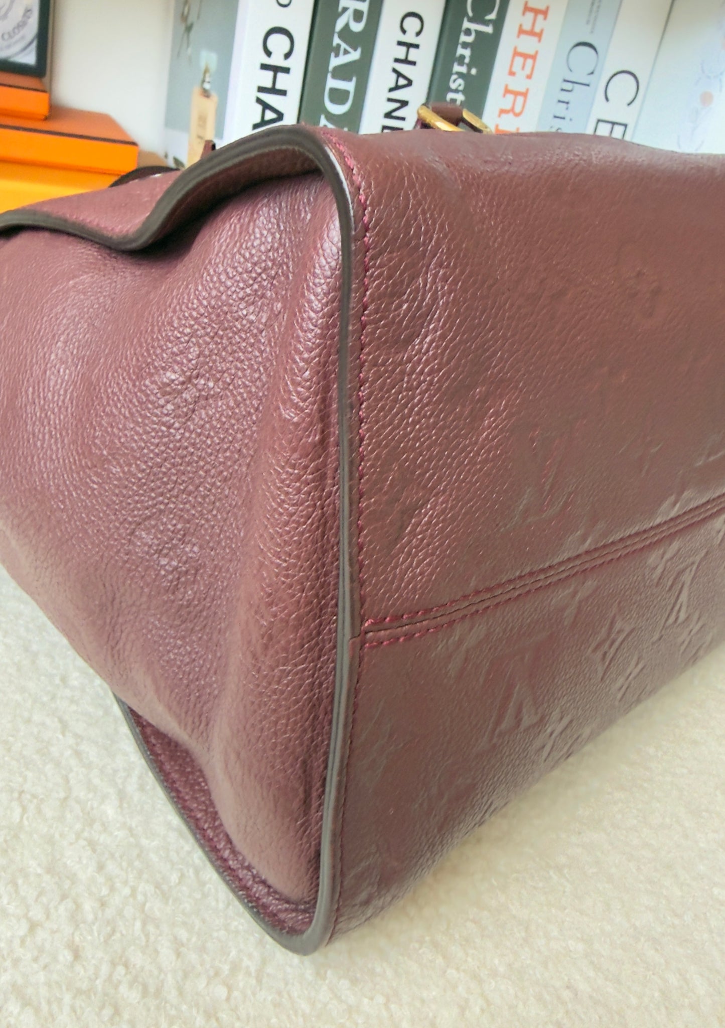 Lumineuse PM Aube Monogram Empreinte Leather Bag