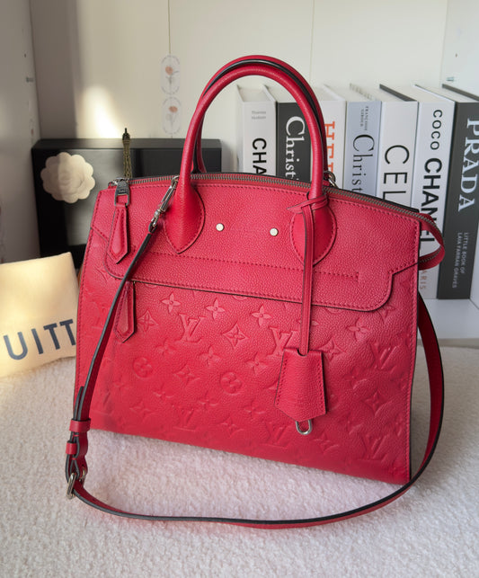 PONT NEUF MM RED WATERMELON MNG EMPREINTE BAG