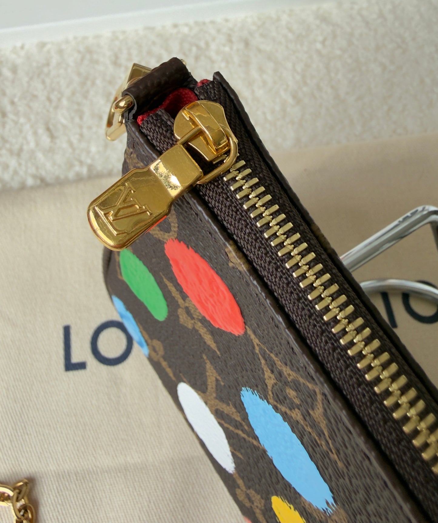 NEW /UNUSED LV x Yayoi Kusama Multi-Pochette Accessories