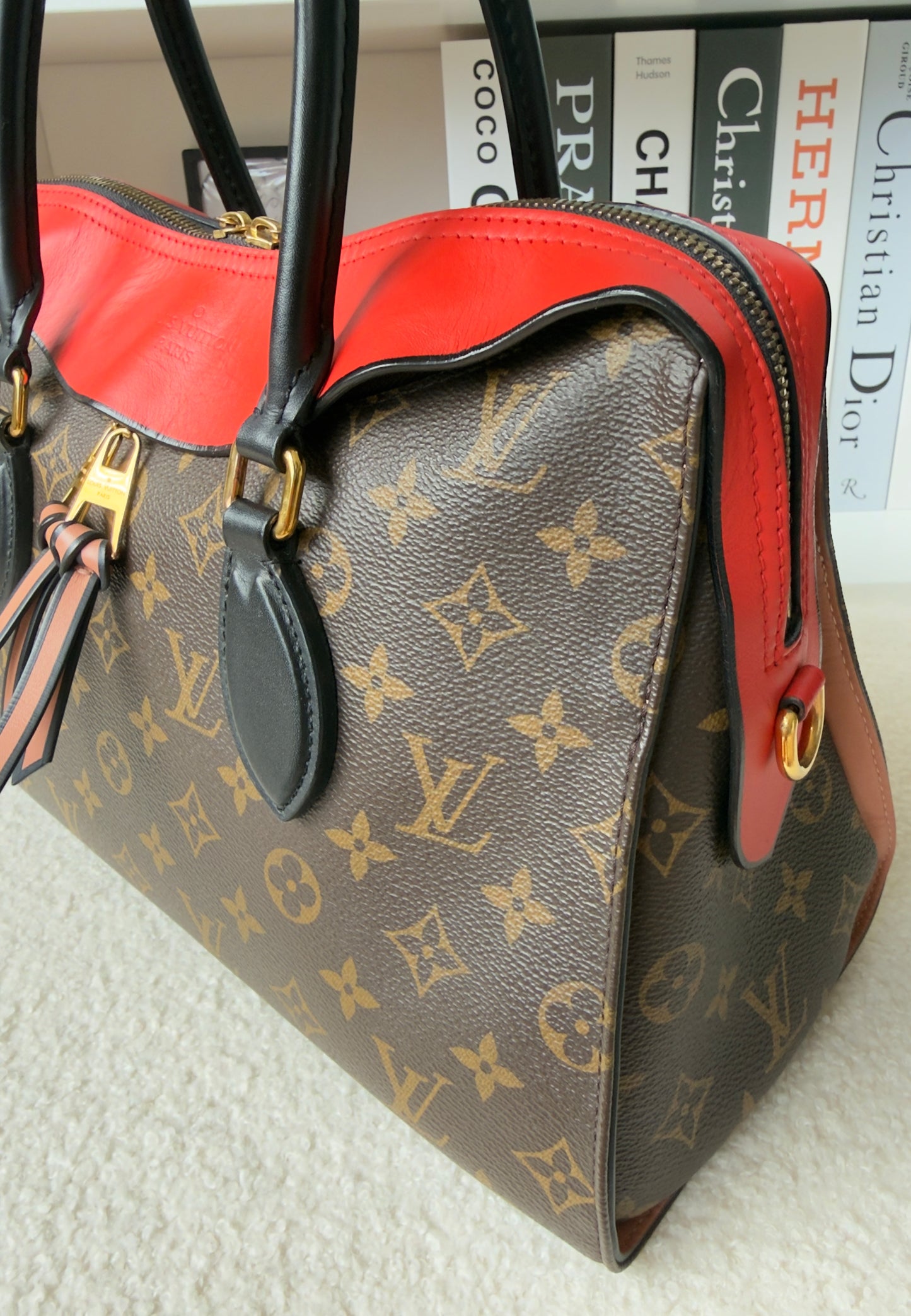 Monogram Canvas And Tricolor Leather Tuileries NM Bag