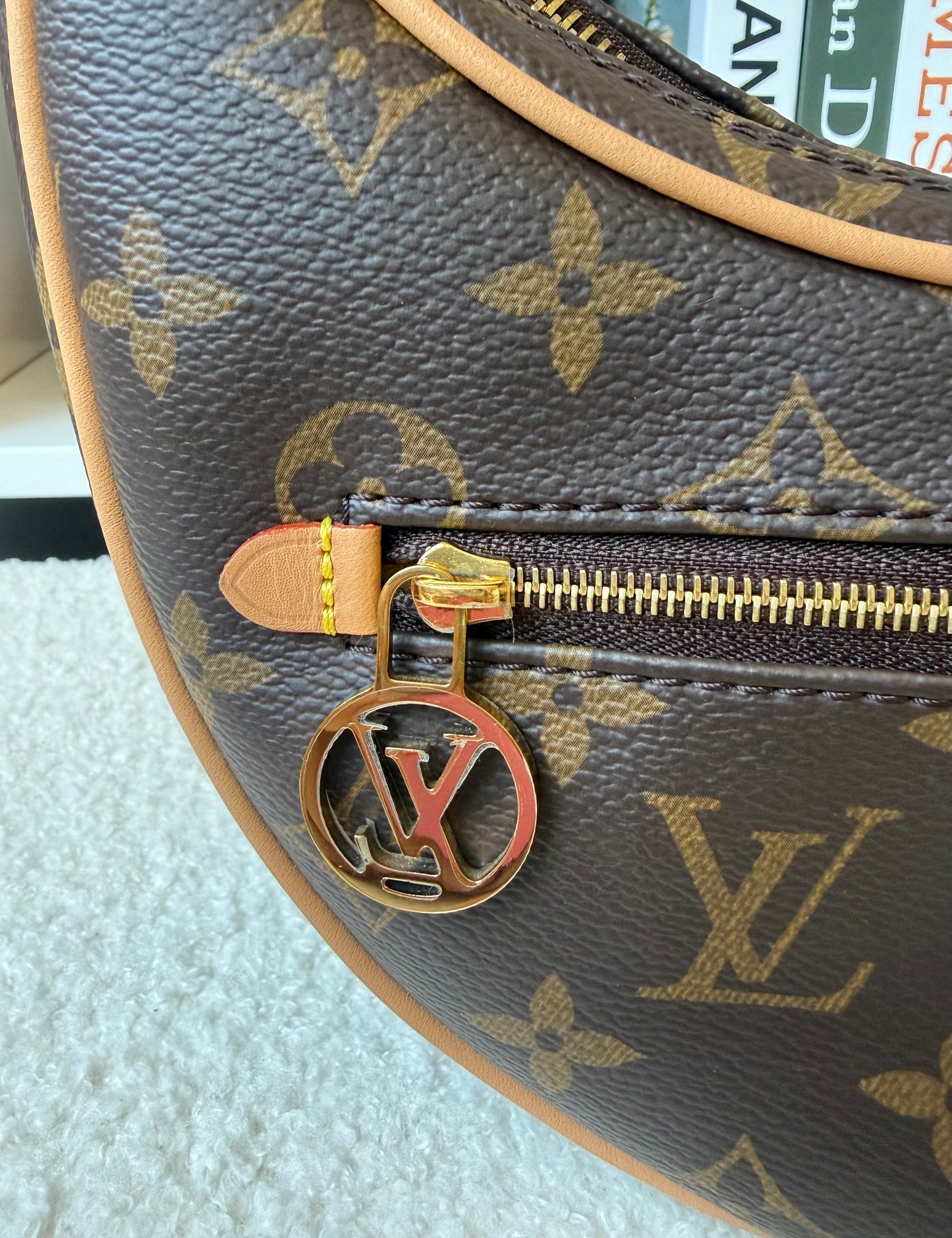 LOOP MONOGRAM CANVAS BAG