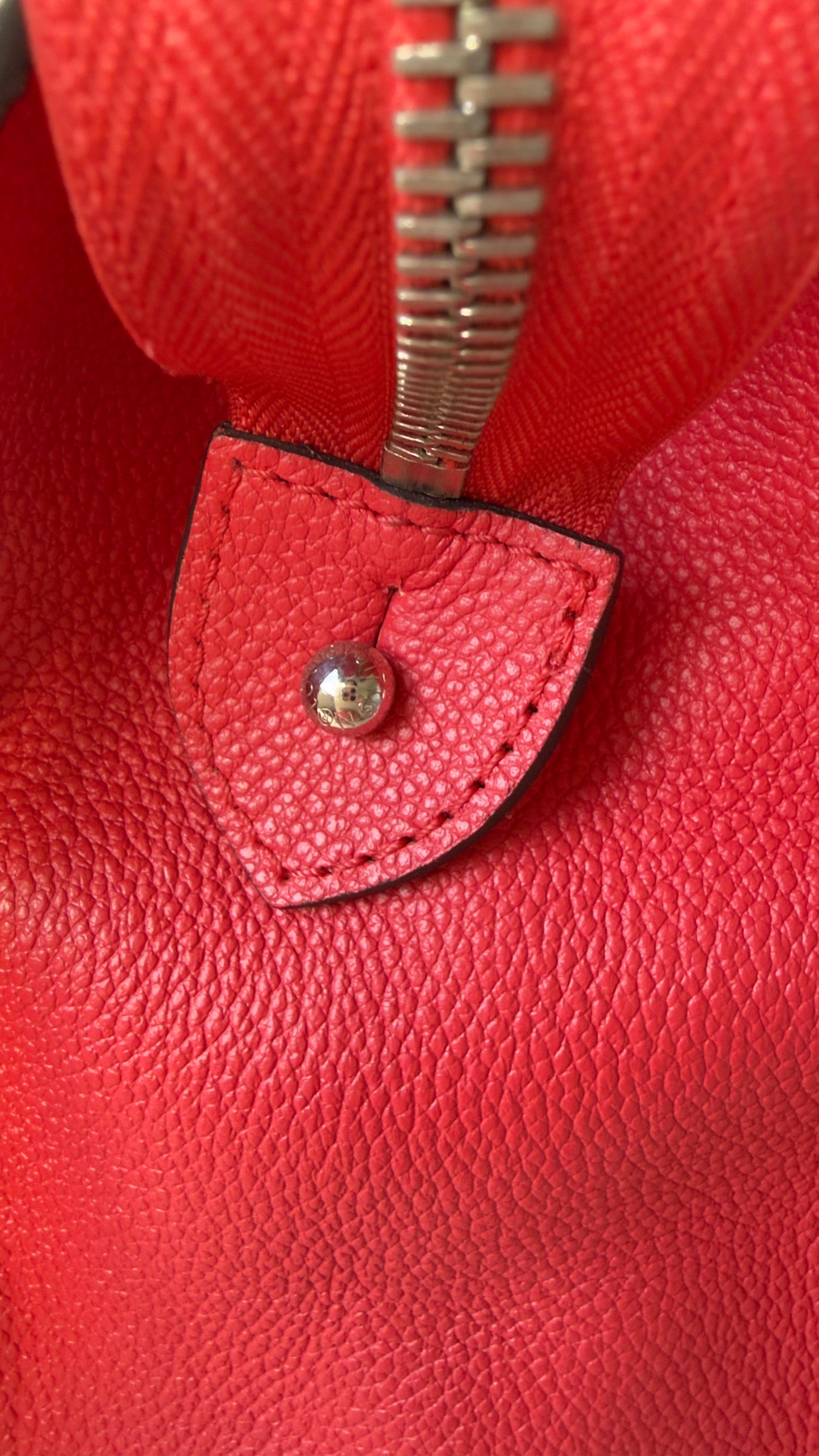 PONT NEUF MM RED WATERMELON MNG EMPREINTE BAG