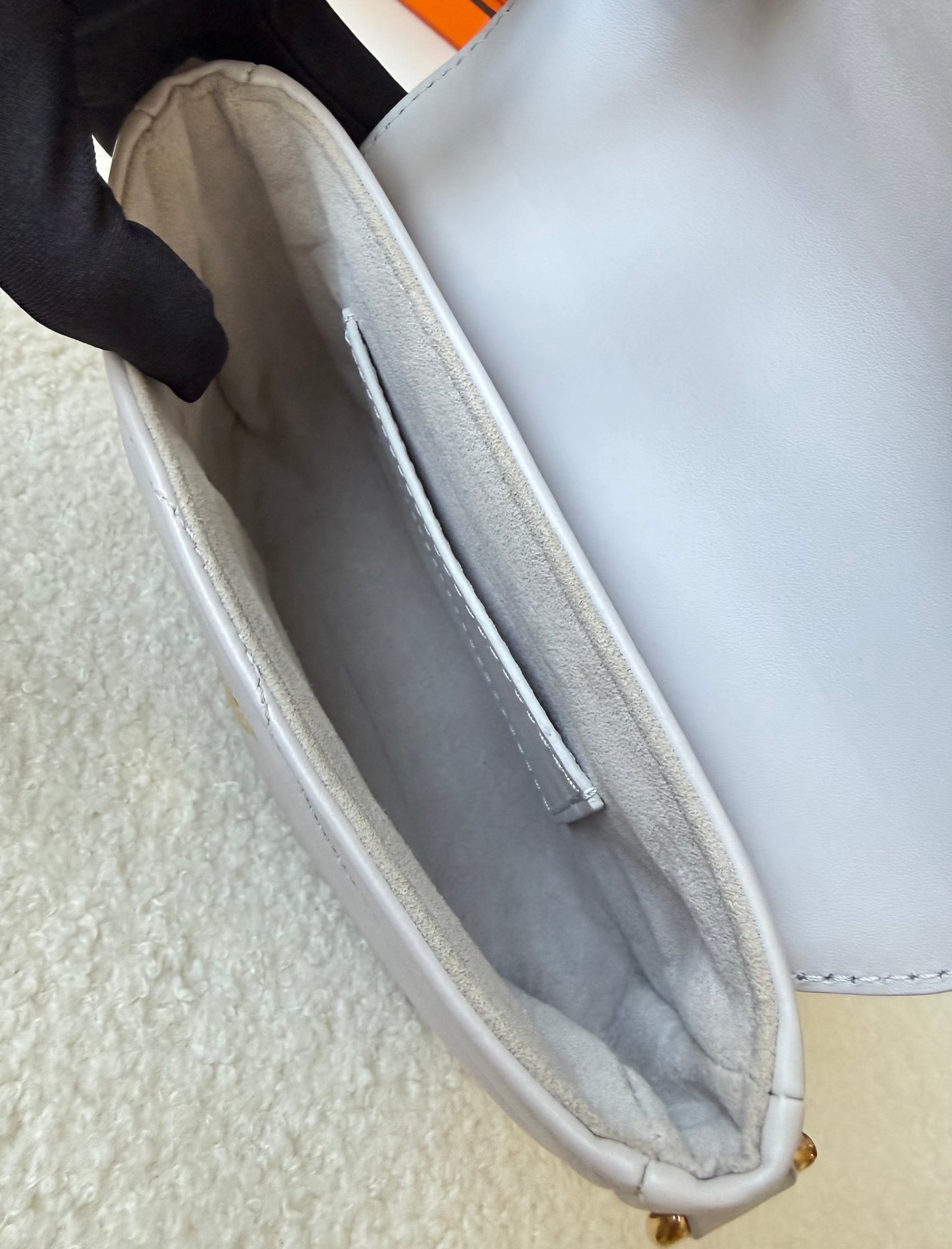 Calfskin New Wave Multi Pochette Brume/Gray