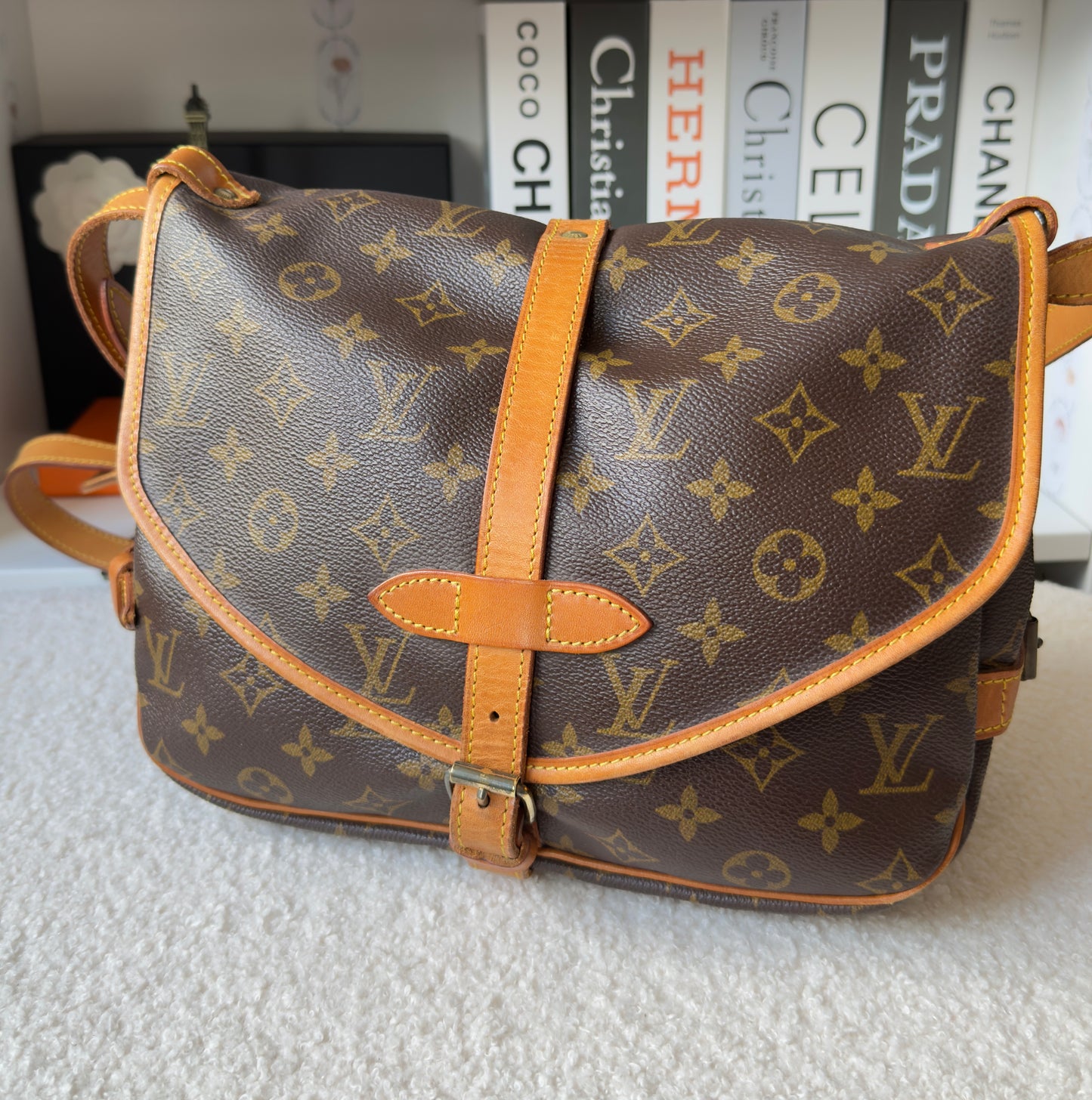 SAUMUR 30 MNG CANVAS MESSENGER BAG