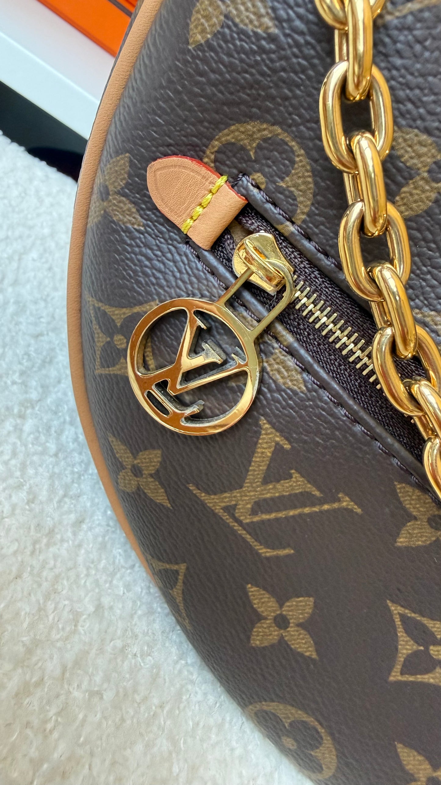 LOOP MONOGRAM CANVAS BAG