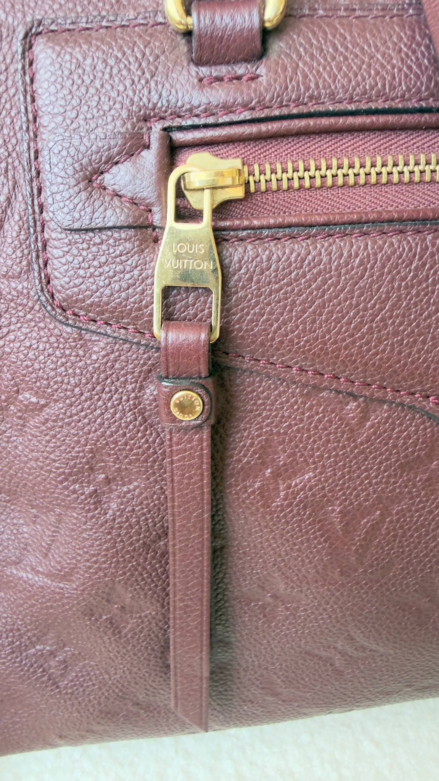 Lumineuse PM Aube Monogram Empreinte Leather Bag