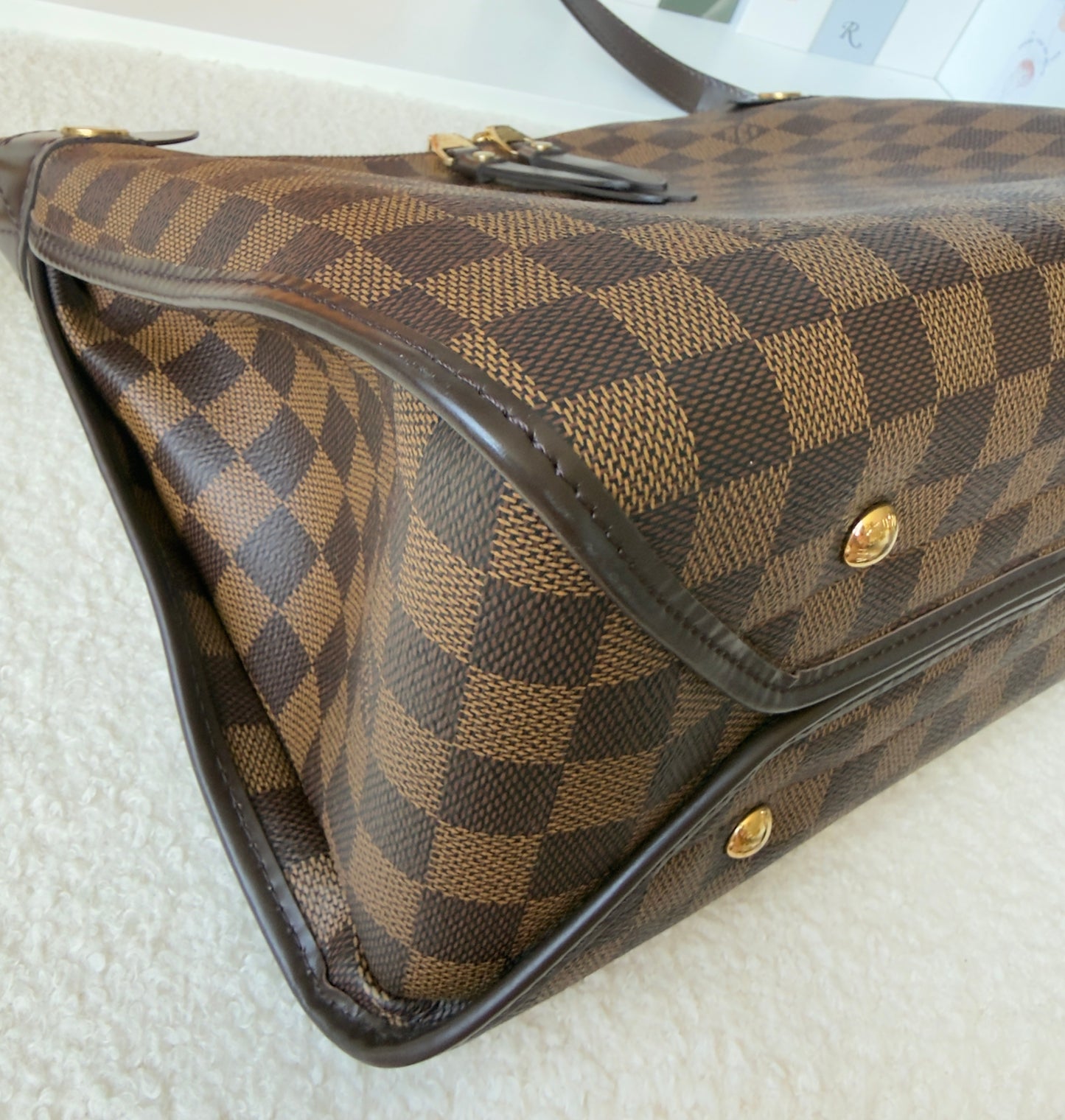DUOMO DAMIER EBENE CROSSBODY BAG