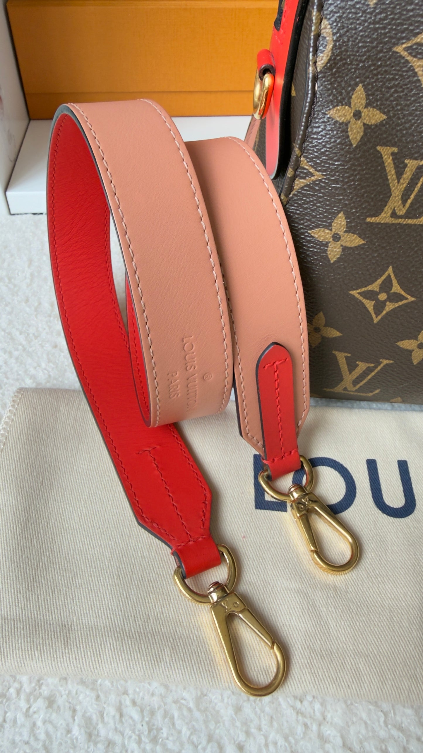 Monogram Canvas And Tricolor Leather Tuileries NM Bag