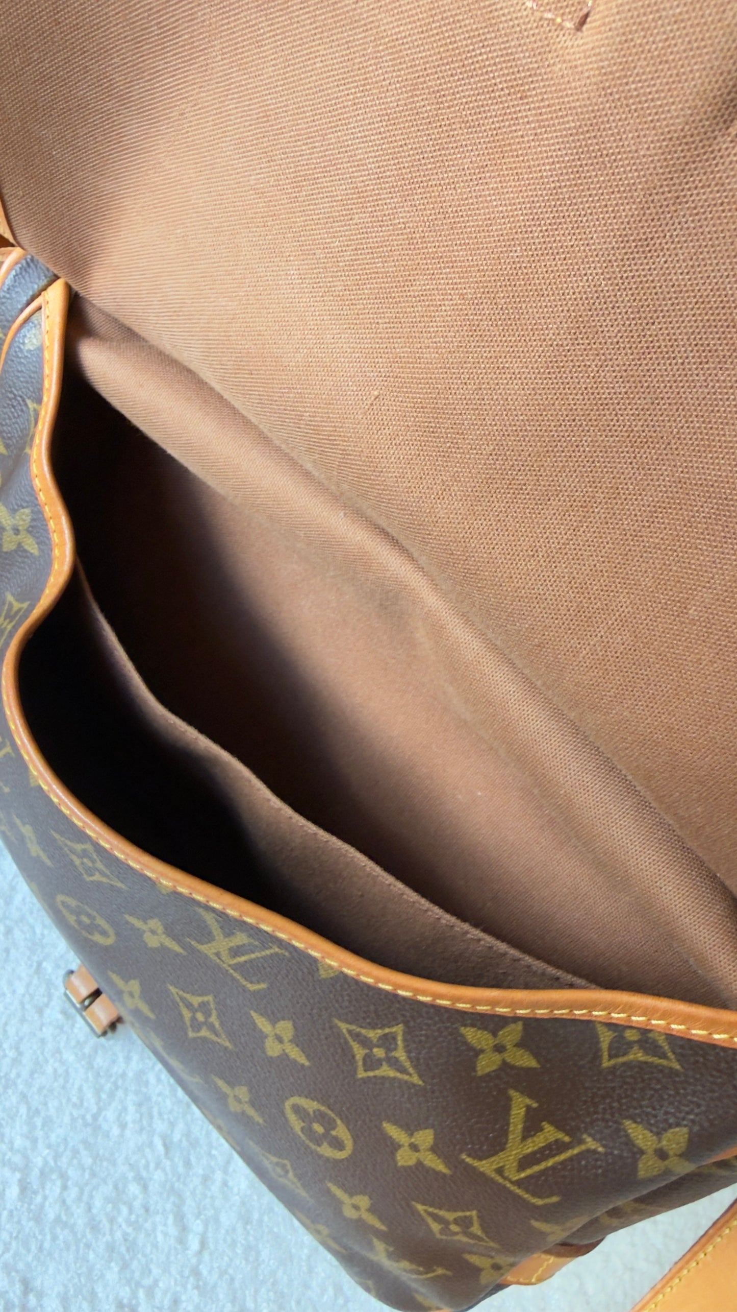 SAUMUR 30 MNG CANVAS MESSENGER BAG