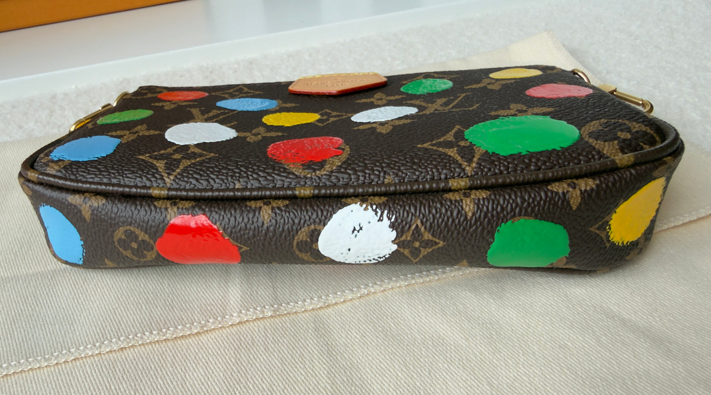 NEW /UNUSED LV x Yayoi Kusama Multi-Pochette Accessories