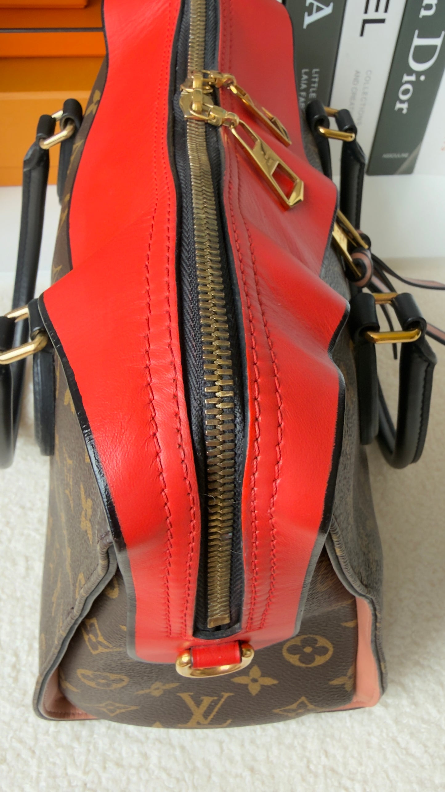 Monogram Canvas And Tricolor Leather Tuileries NM Bag