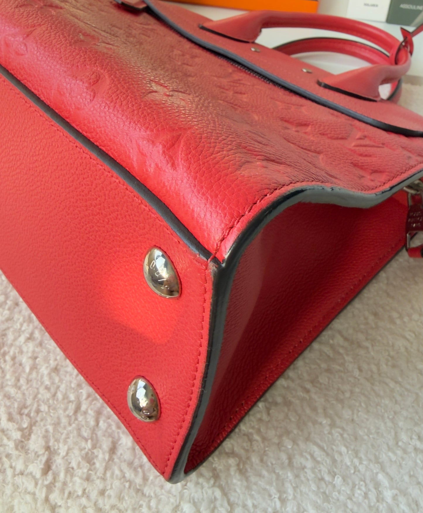 PONT NEUF MM RED WATERMELON MNG EMPREINTE BAG